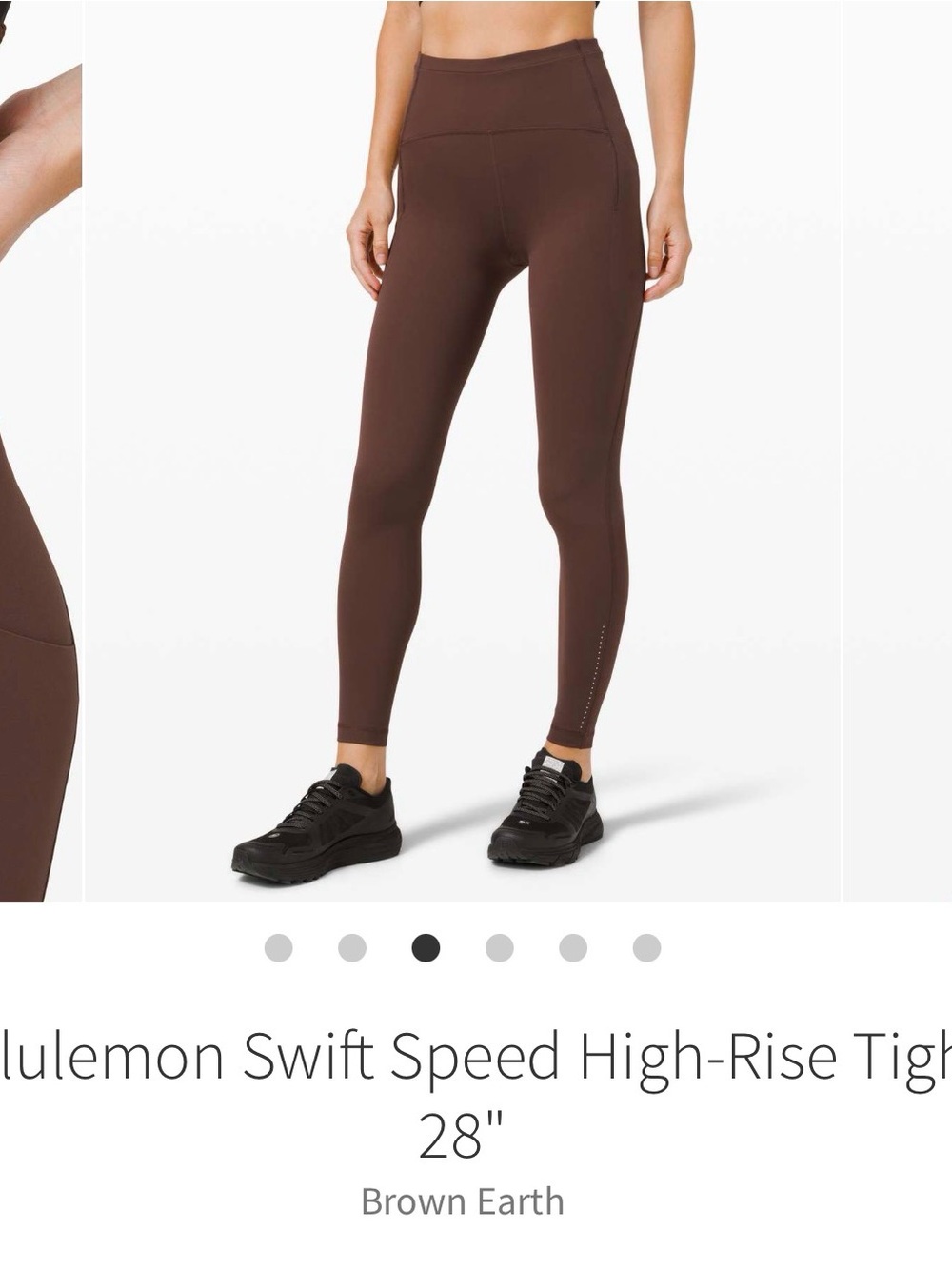 lululemon athletica High-Rise Leggings in Brown Earth